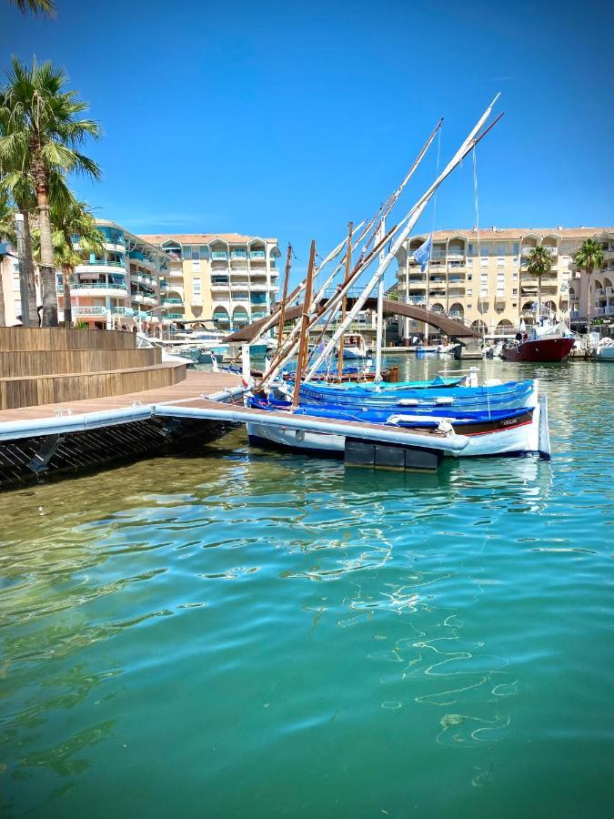 Port-Frejus, Le Consul, Appartement 2 Pieces Climatise, Terrasse & Parking Exterior foto